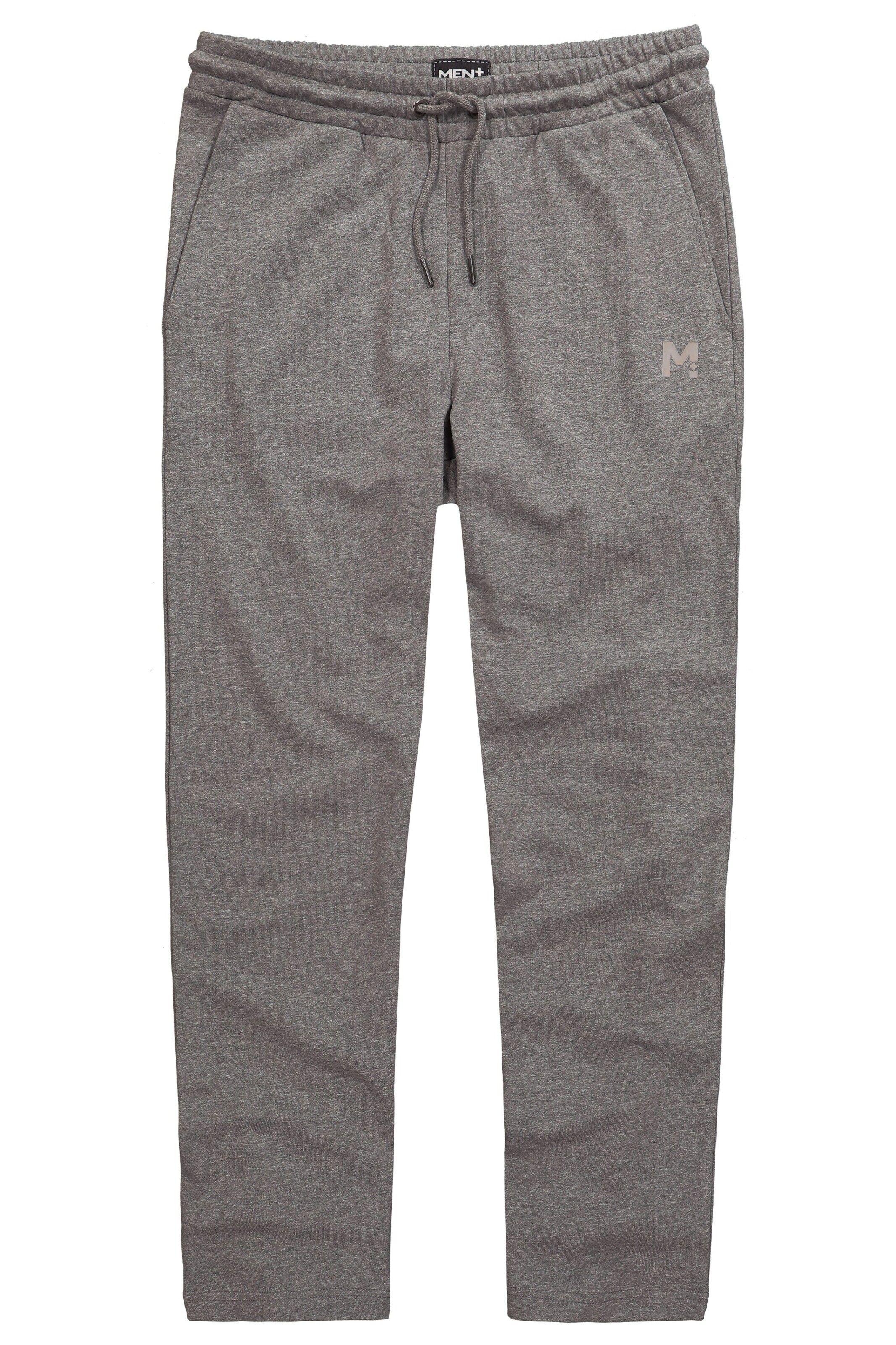 Men Plus Hose in Grau: Vorderseite