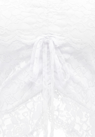 Chemisier faina en blanc