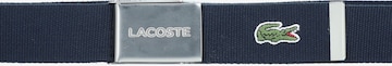 LACOSTE - Cinturón en azul