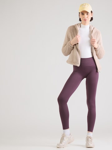 ONLY PLAY Toiminnallinen fleecetakki 'ONPCas Fluf' värissä beige