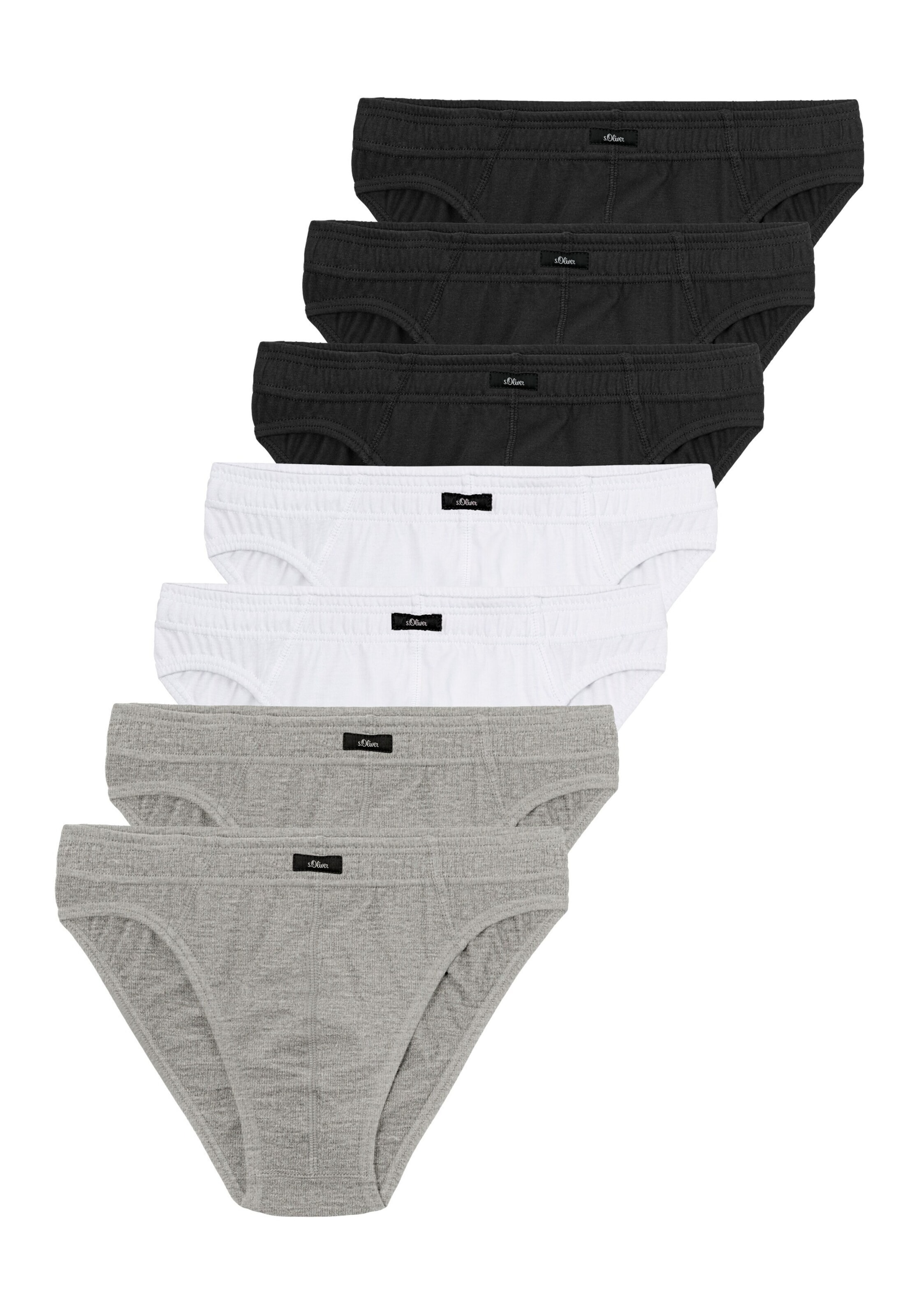 Slip di s.Oliver in grigio: frontale