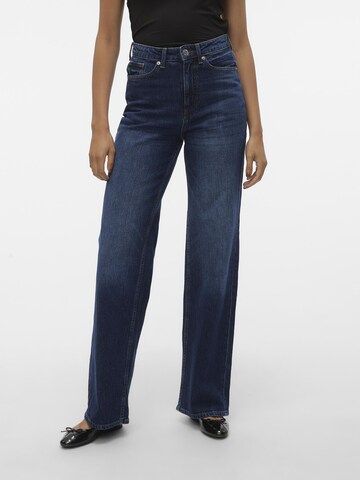 VERO MODA Regular Jeans 'TESSA' in Blauw: voorkant