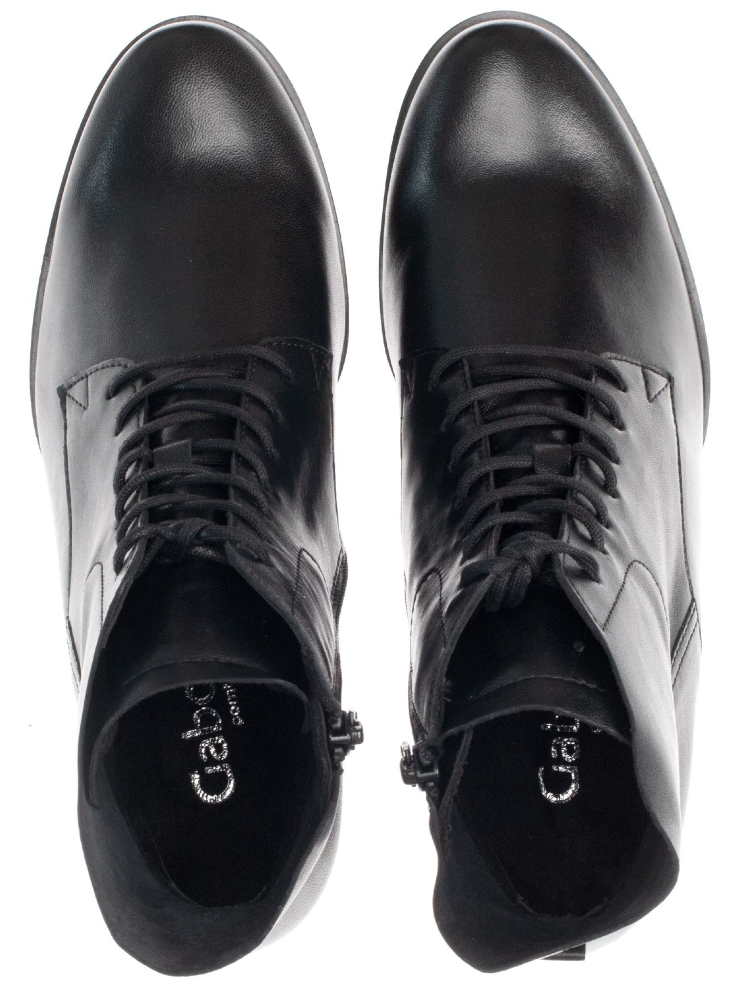 Bottines à lacets GABOR en noir