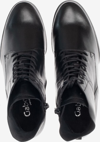 GABOR Lace-Up Ankle Boots in Black