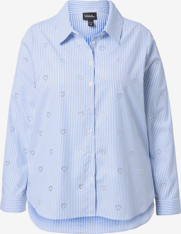 Ulla Popken Pusero värissä sininen: etupuoli