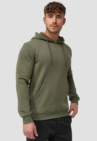 INDICODE JEANS Sweatshirt ' Gilmore ' in Green