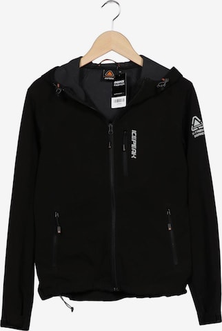 ICEPEAK Jacke M in Schwarz: Vorderseite