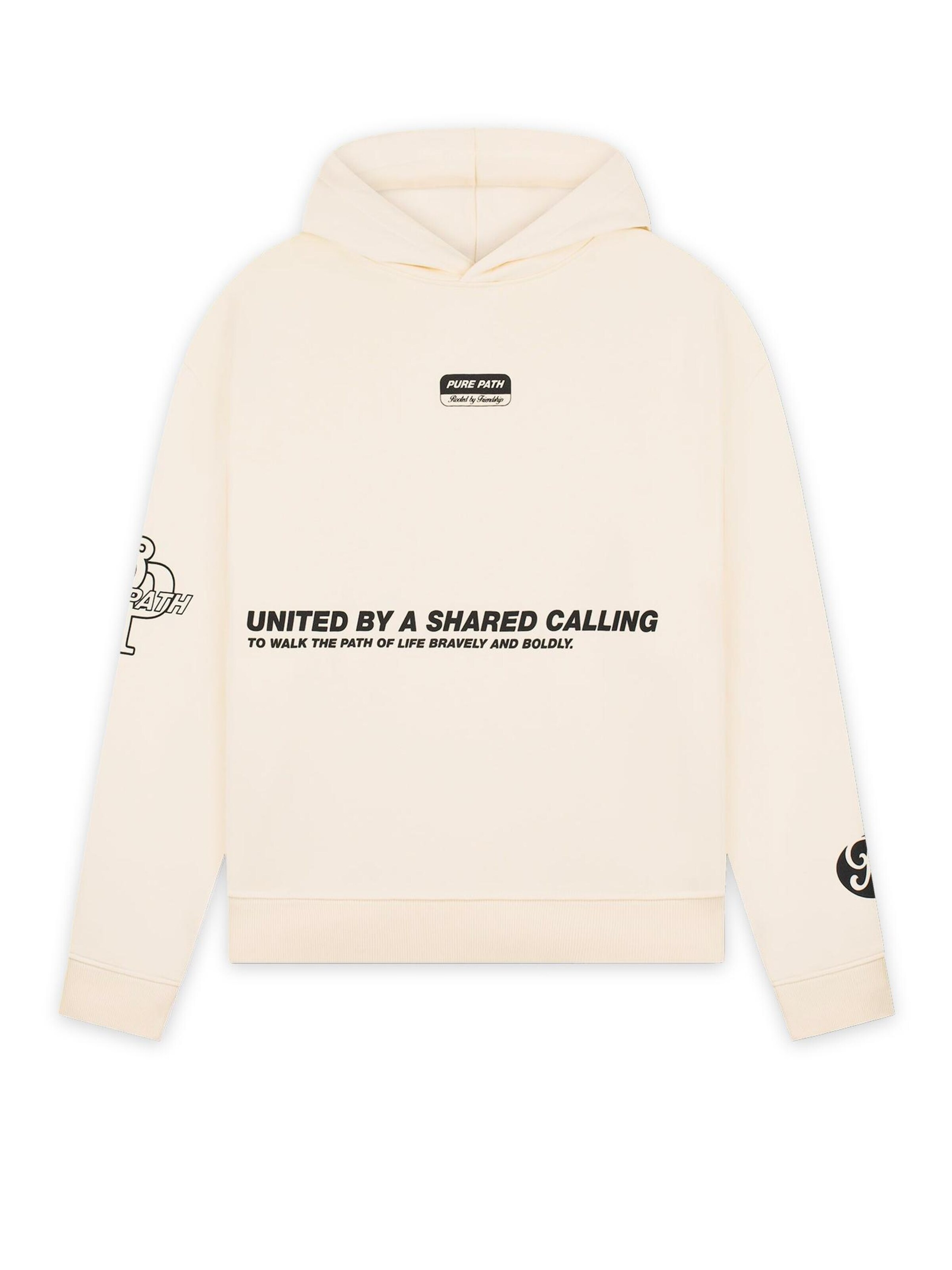 Pure Path Sweatshirt in Beige: front