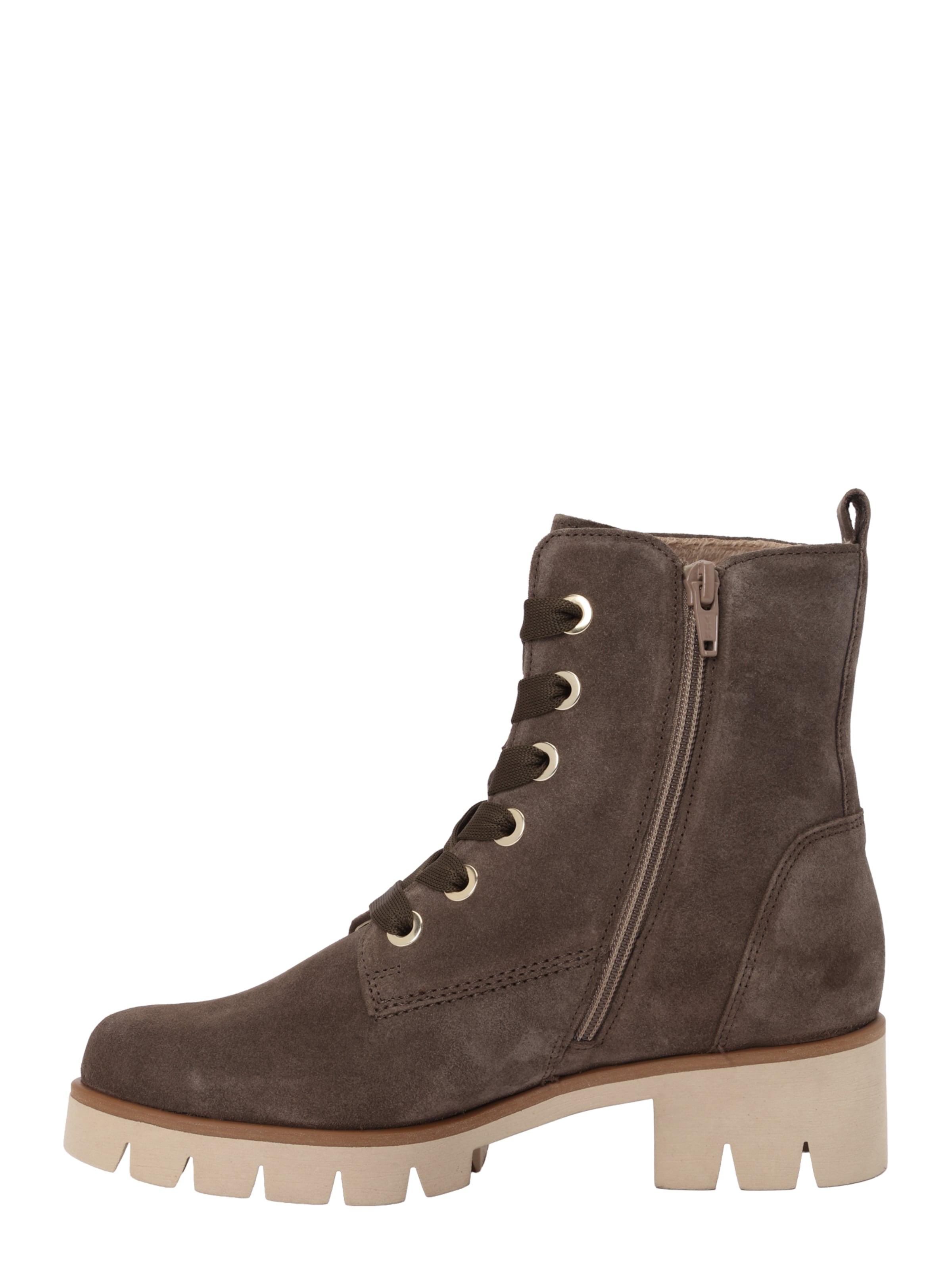 GABOR Schnürstiefelette in Grau
