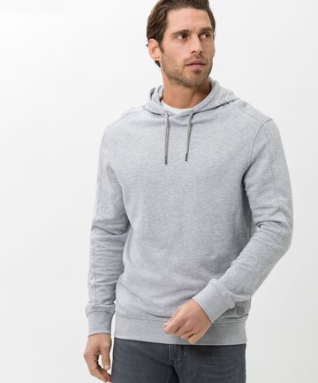 BRAX Sweatshirt in Grey: front