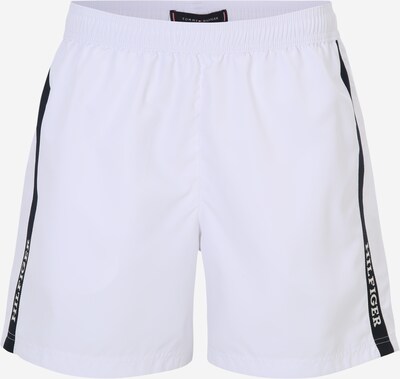 Tommy Hilfiger Underwear Shorts de bain en noir / blanc, Vue avec produit