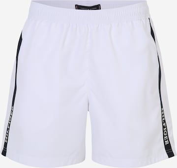 Tommy Hilfiger Underwear Badeshorts i hvid: forside