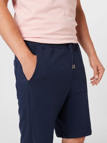 !Solid Regular Trousers 'Brenden' in Blue