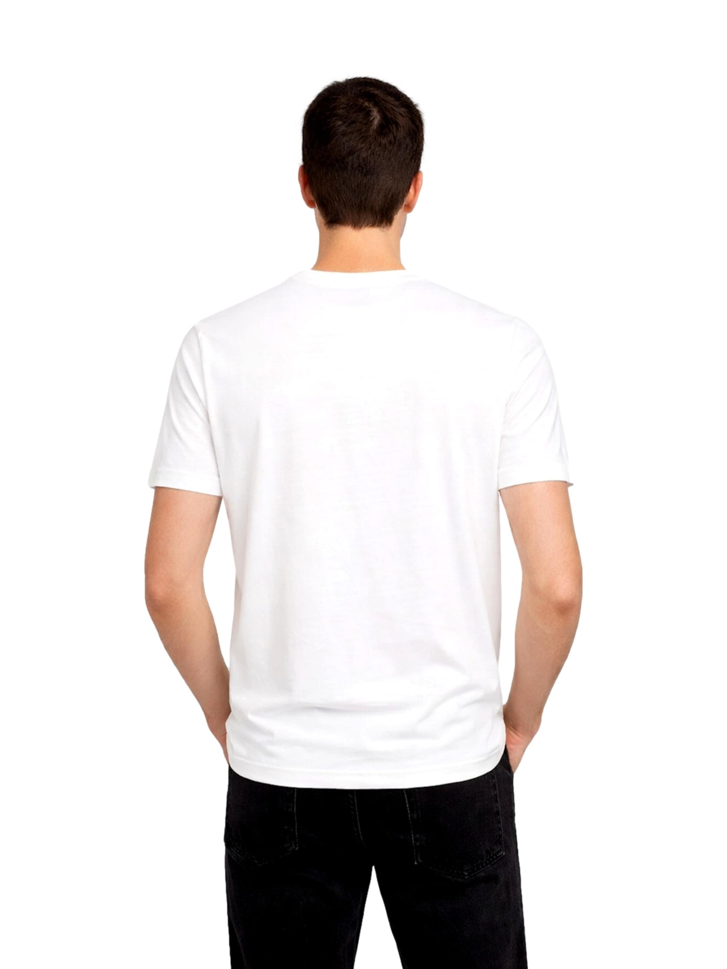 T-Shirt Petrol Industries en blanc