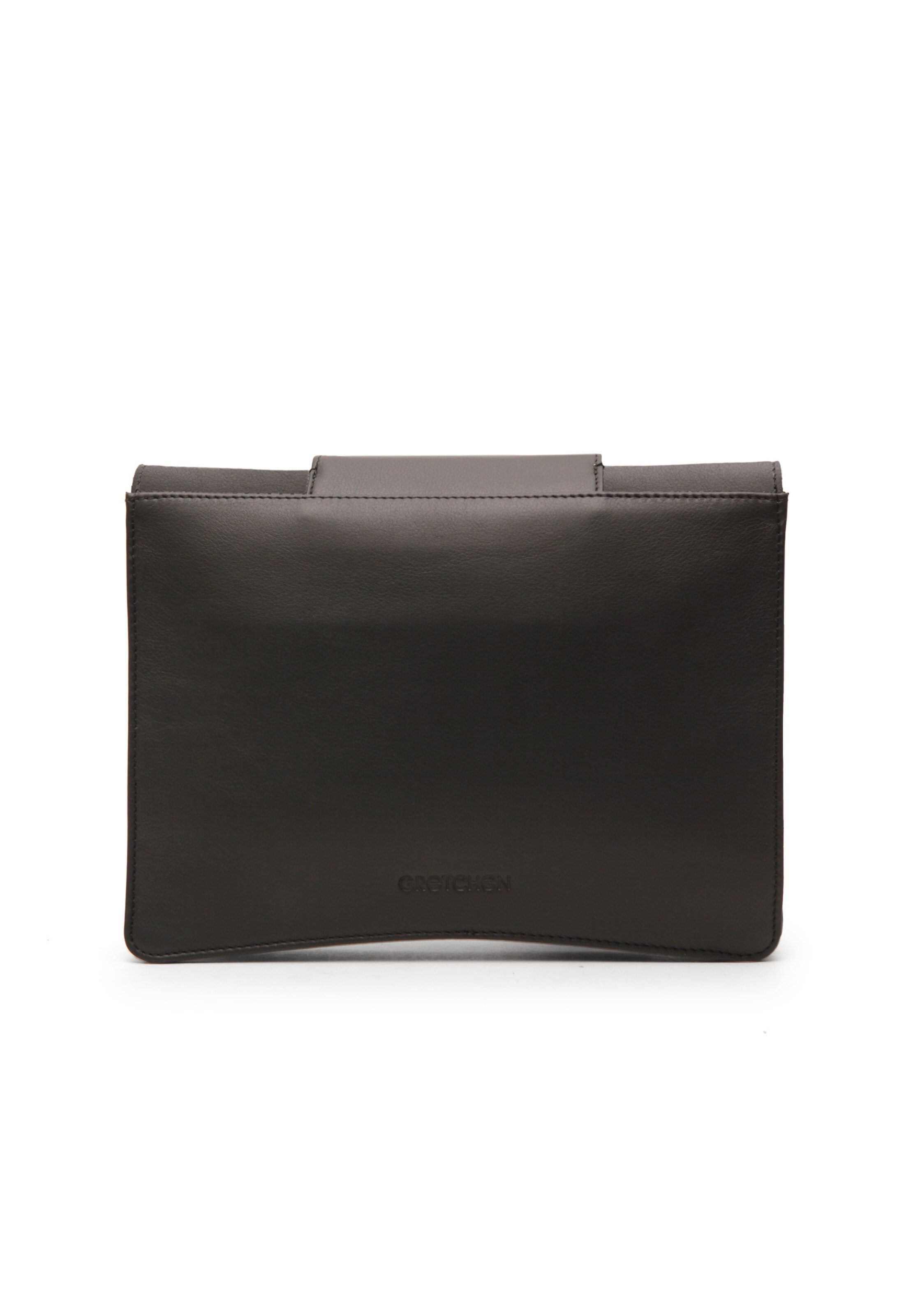 Gretchen Clutch 'Oyster Three' in Black