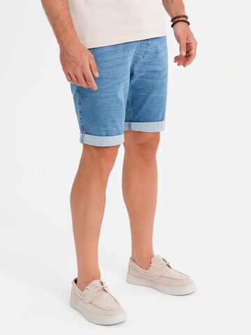 Ombre Regular Jeans in Blauw