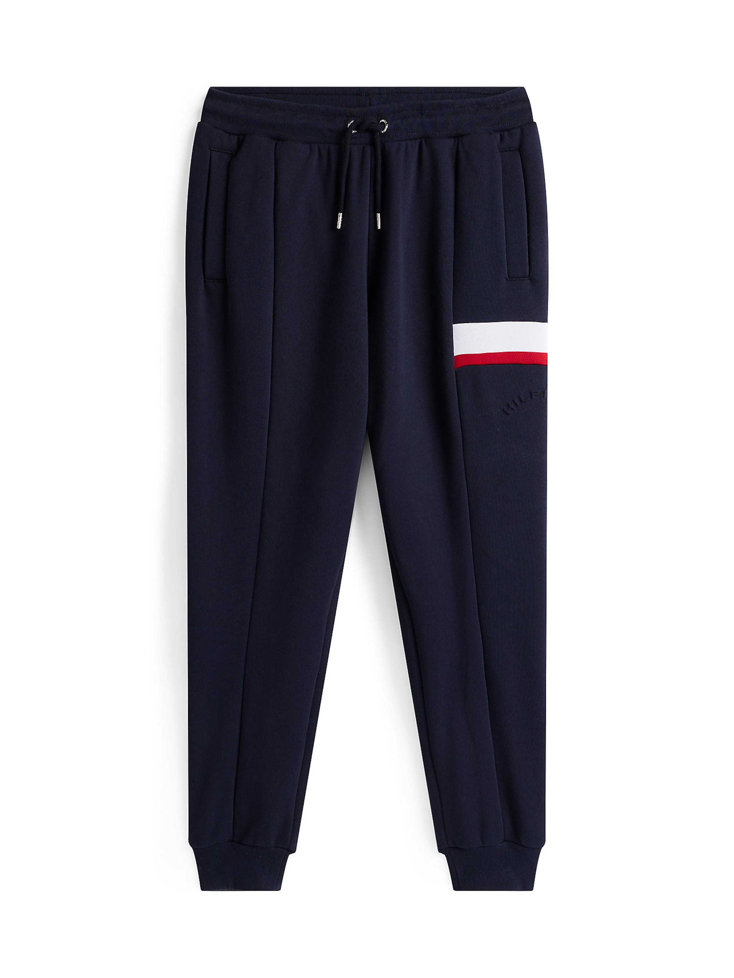 Tapered Pantaloni de la TOMMY HILFIGER pe albastru: față