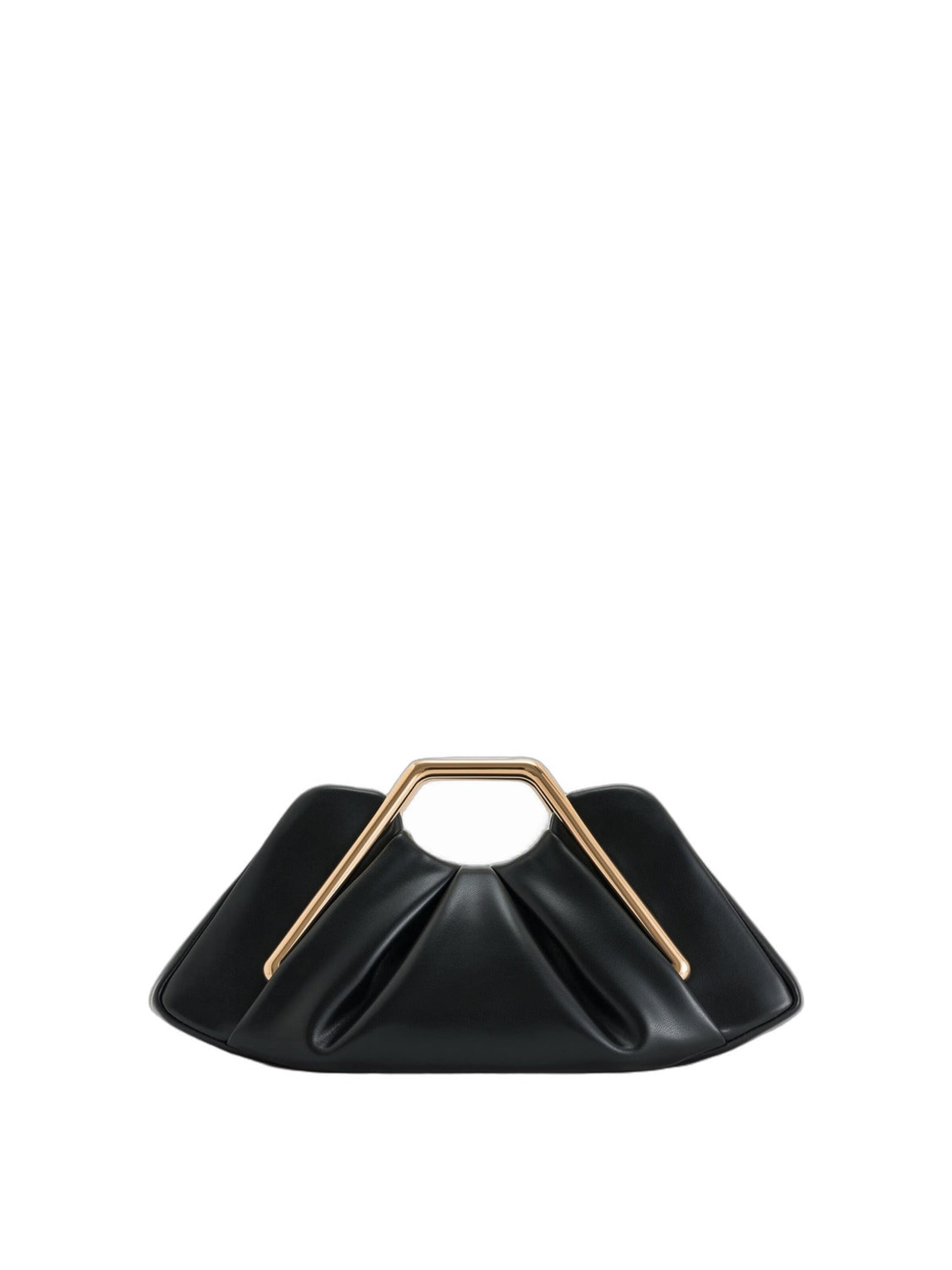 JW PEI Clutch in Zwart: voorkant