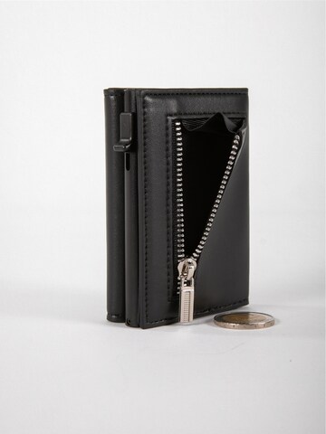 TRYIT Wallet 'Cardholder aus veganem Leder' in Black