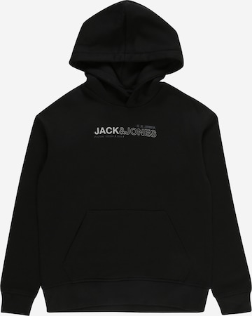 Jack & Jones Junior كنزة رياضية بلون أسود: الأمام