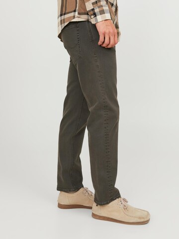 JACK & JONES Regularen Kavbojke 'JJIMike JJOriginal' | zelena barva