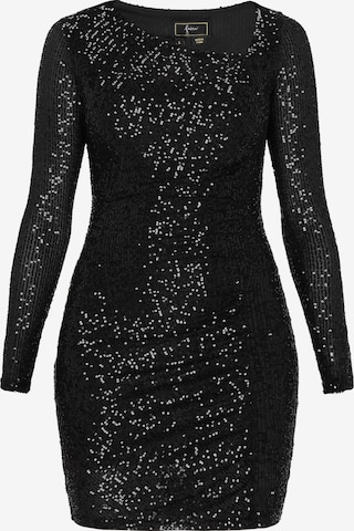 faina - Vestido de gala en negro: frente