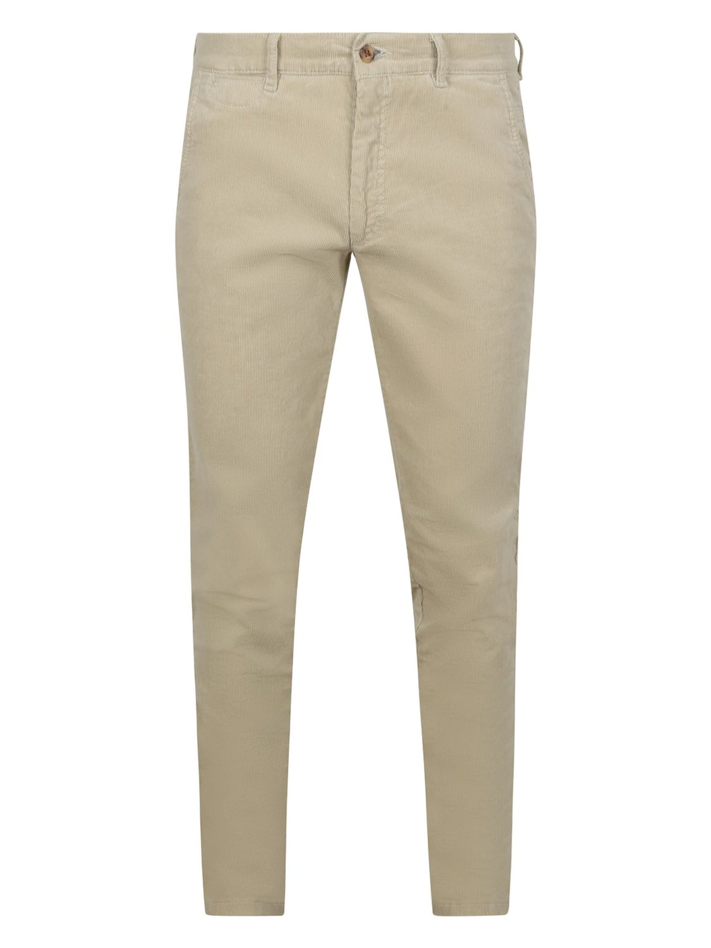 Suitable Chino 'Plato' in Beige: voorkant