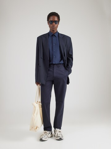 Kronstadt Regular Chino trousers 'Daniel' in Blue