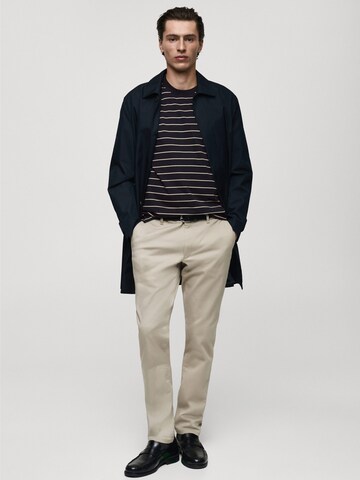 MANGO MAN Shirt 'FRENCH' in Blue