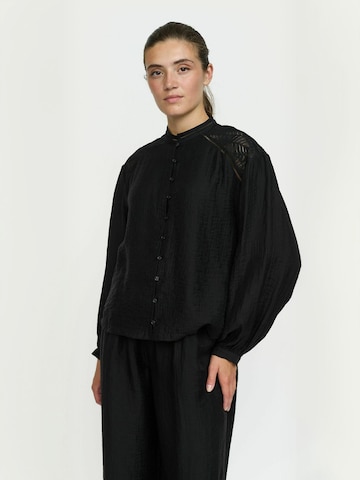 T-shirt ' SRJuliette ' Soft Rebels en noir : devant