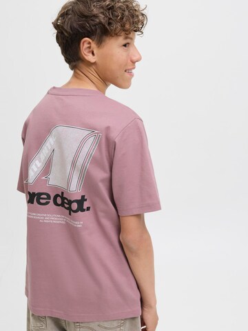 T-Shirt Jack & Jones Junior en violet