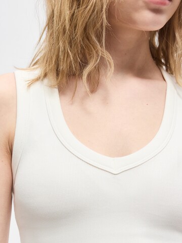 Gina Tricot - Top en blanco