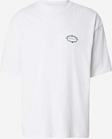 Pegador Majica 'Reine' | bela barva: sprednja stran