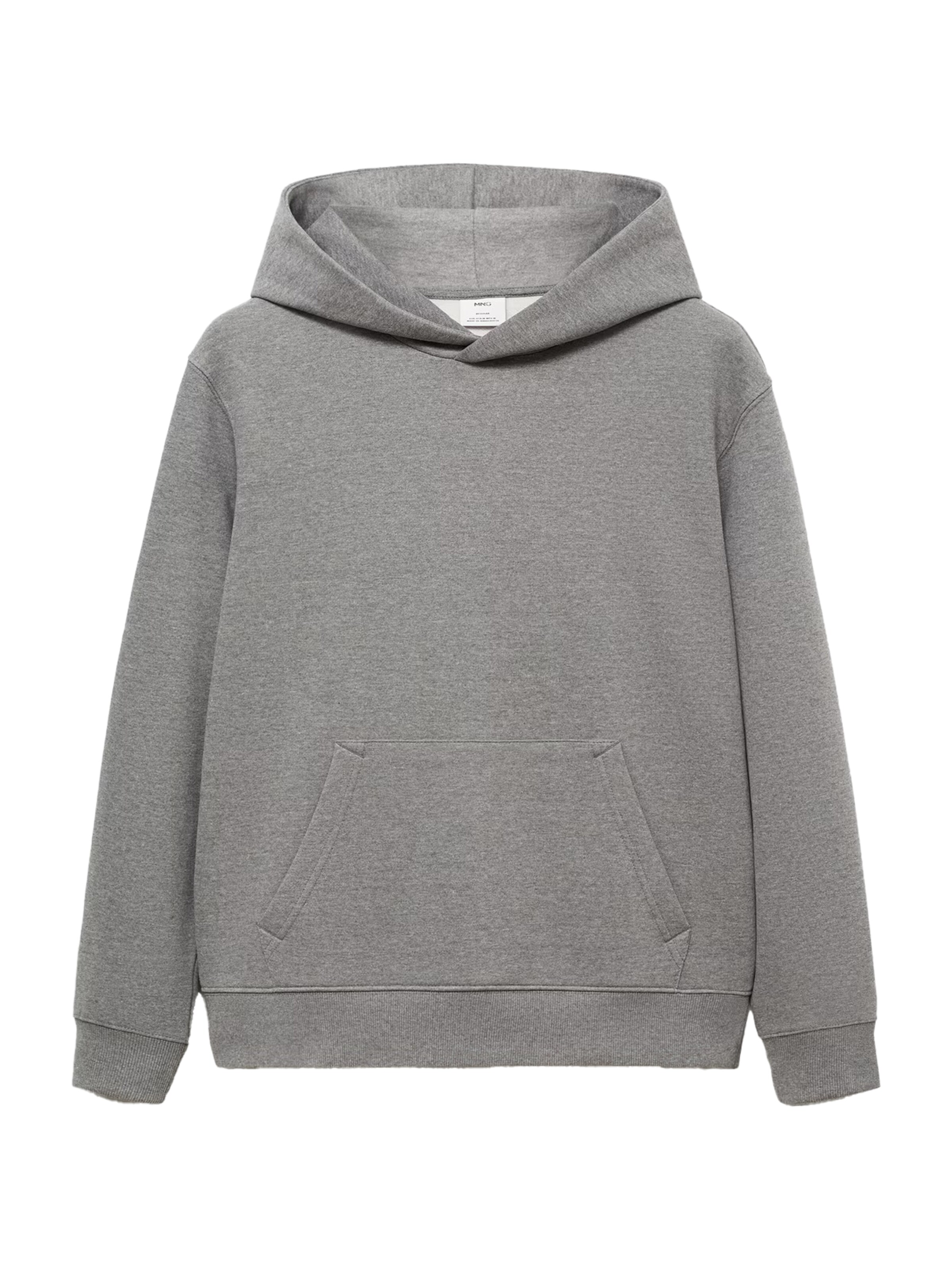 MANGO MAN Mikina 'Bono' - Sivá: predná strana