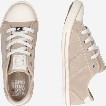 Sneaker bassa di MUSTANG in beige