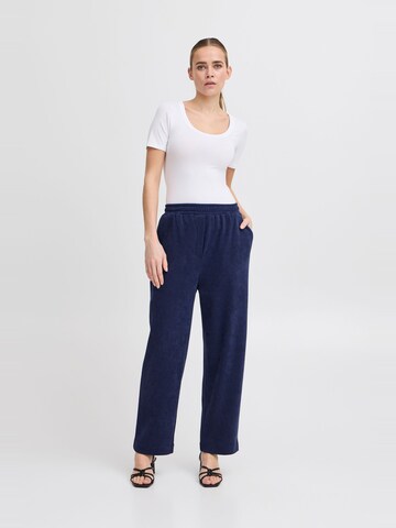 ICHI - regular Pantalón 'Kate' en azul