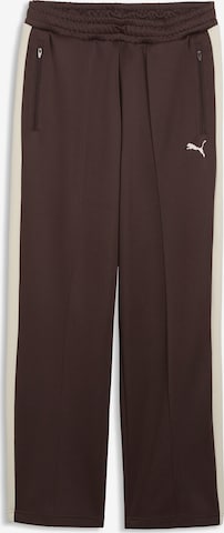 PUMA Loosefit Sportbroek 'Always On' in Bruin: voorkant