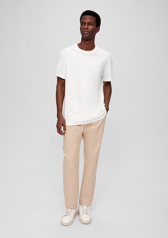 Coupe slim Pantalon chino s.Oliver en beige