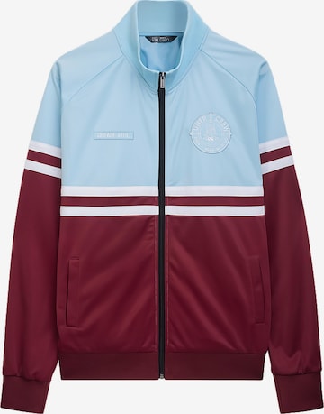 Unfair Athletics Training Jacket 'Tracktop' in Red: front