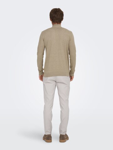Only & Sons Trui 'ONSLoui' in Beige