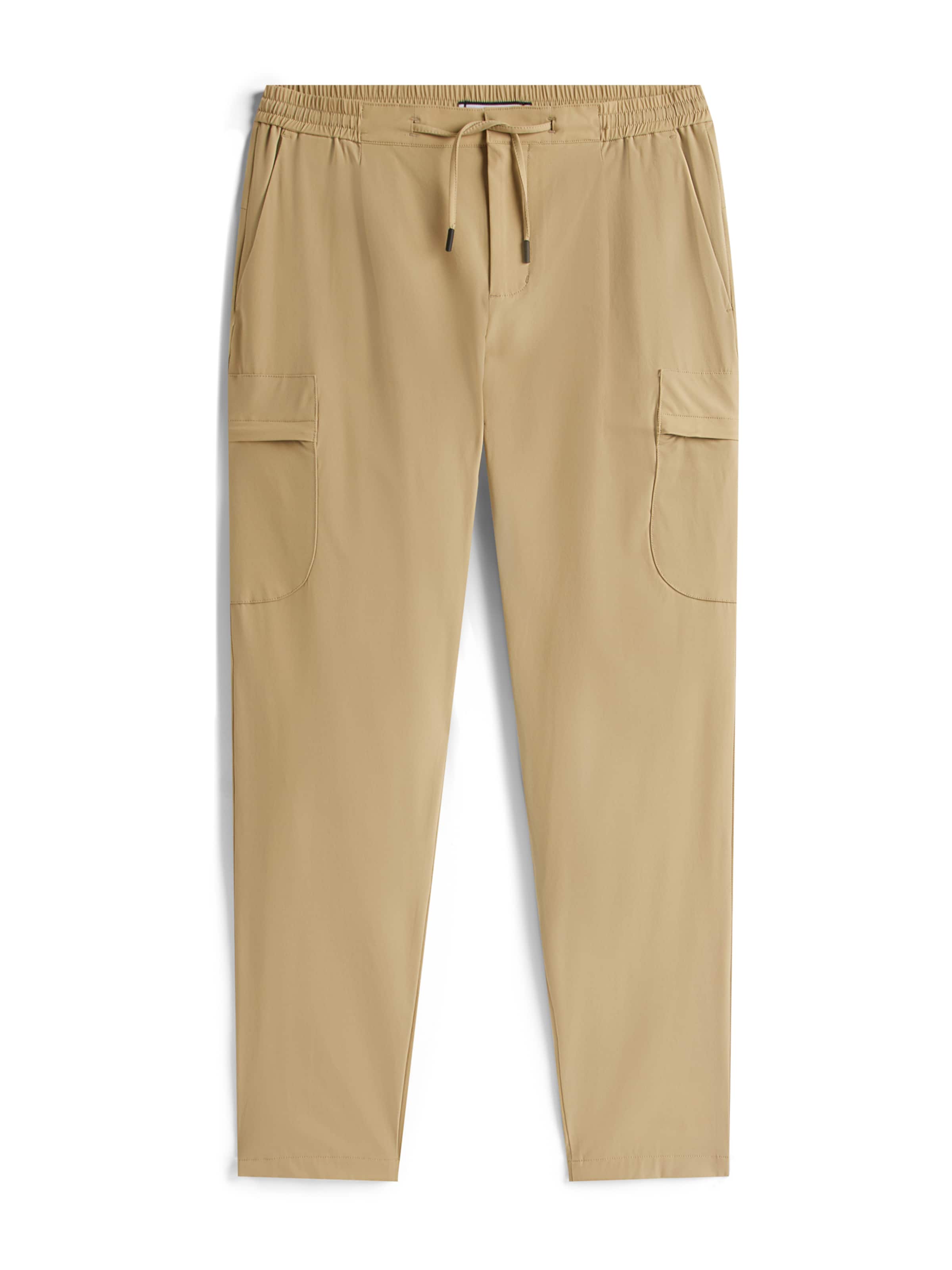 TOMMY HILFIGER Pantalon en camel / bleu marine / rouge / blanc, Vue avec produit
