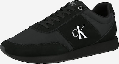 40 dydžio Sportbačiai be auliuko 'RETRO RUNNER BAND' iš Calvin Klein, spalva – juoda / balta, Prekių apžvalga