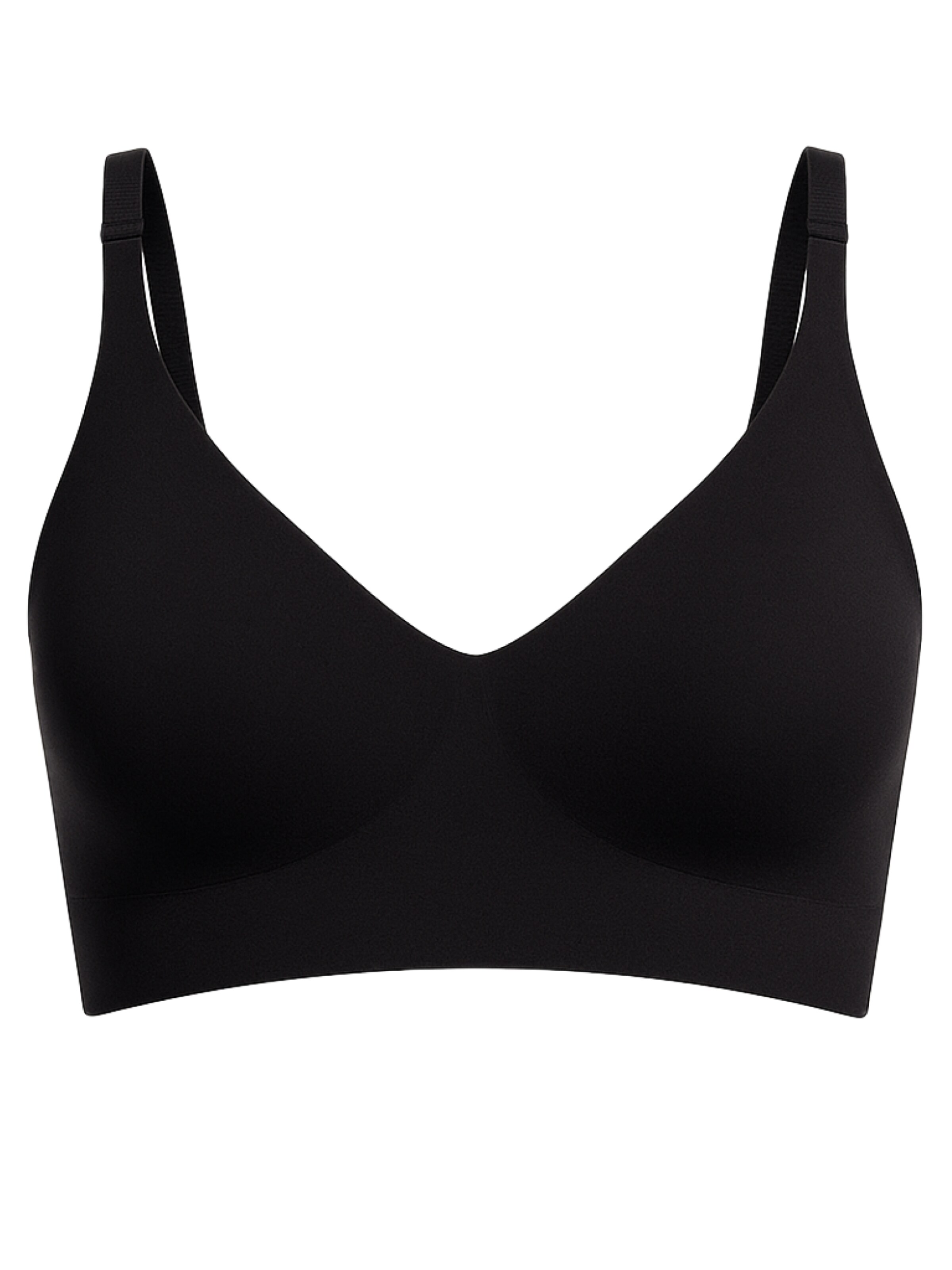 Justever T-Shirt BH in Schwarz: Vorderseite