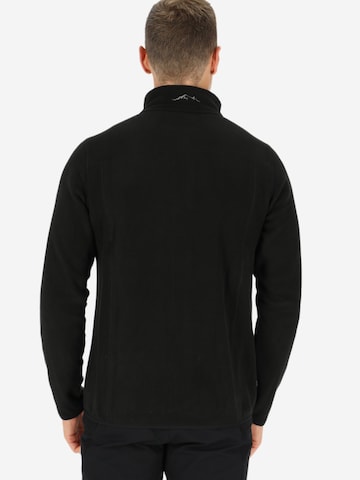 Veste en polaire fonctionnelle 'Tromsö' SWEDEMOUNT en noir
