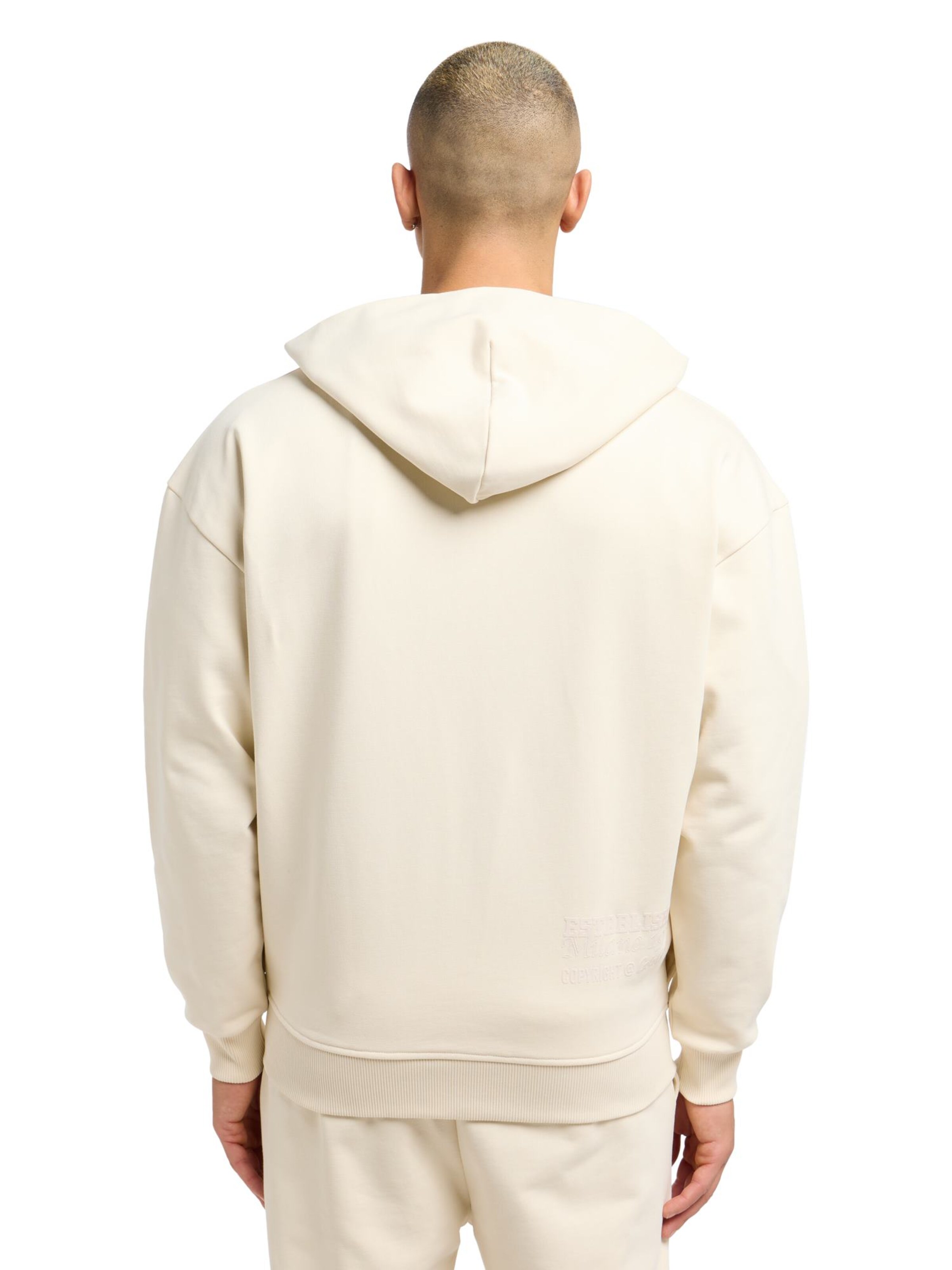 Carlo Colucci Sweatvest 'Drasigh' in Beige