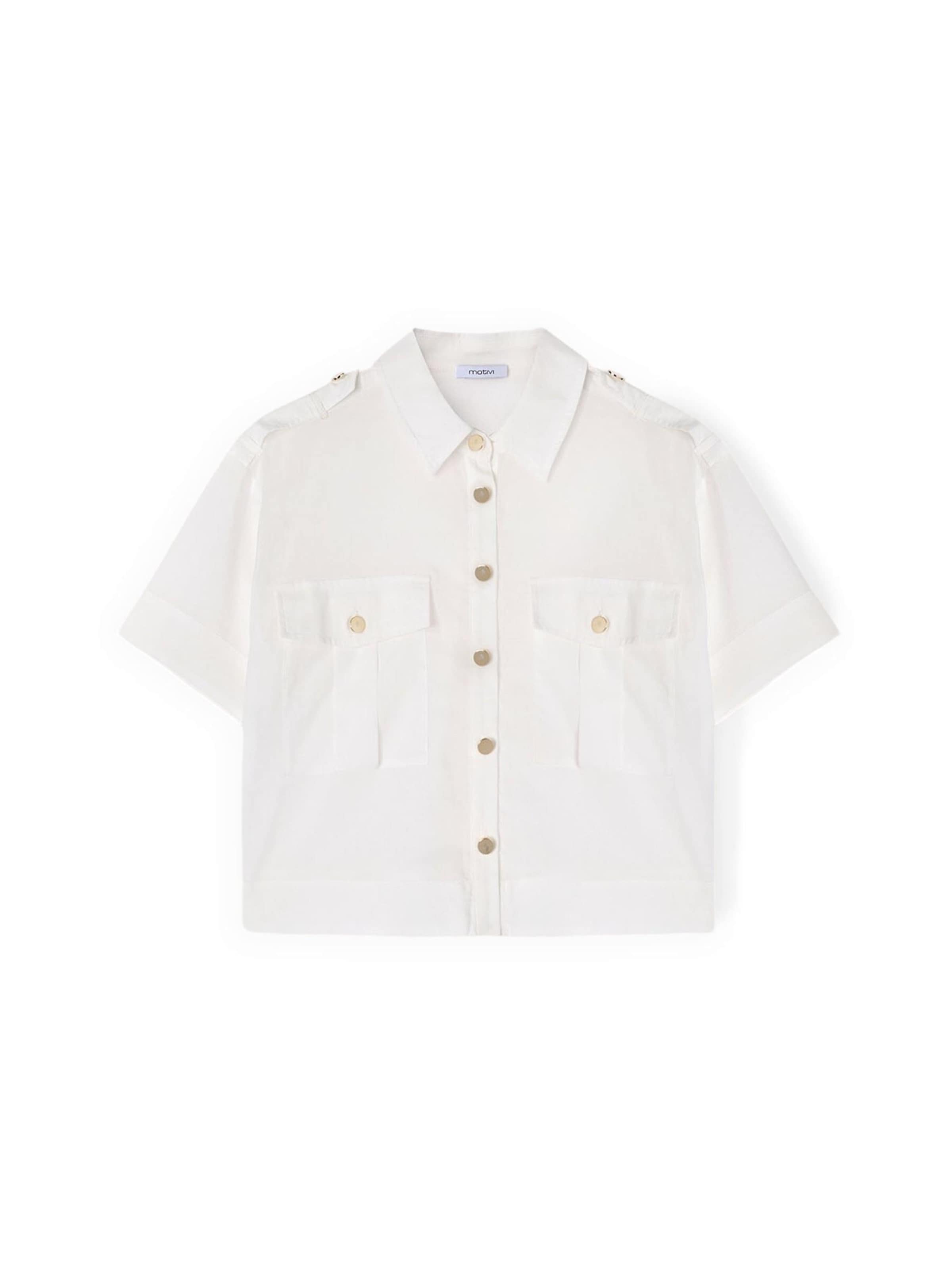 Camicia da donna di MOTIVI in bianco: frontale