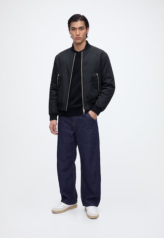 19V69 ITALIA Between-season jacket 'Camillo Street' in Black