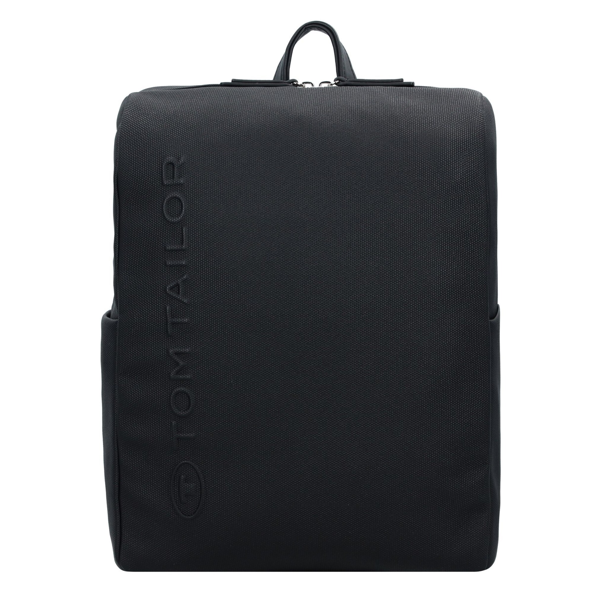 Sac à dos 'Rosa' TOM TAILOR en noir : devant