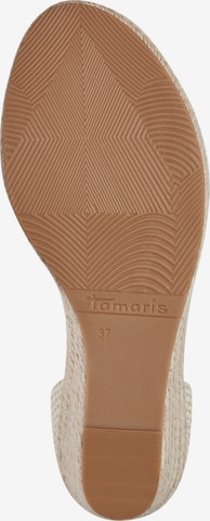 TAMARIS Sandalen met riem in Zwart