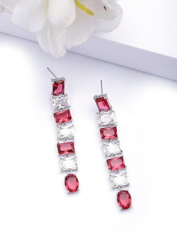 Boucles d'oreilles 'Agatama' AVANT-GARDE PARIS en rouge